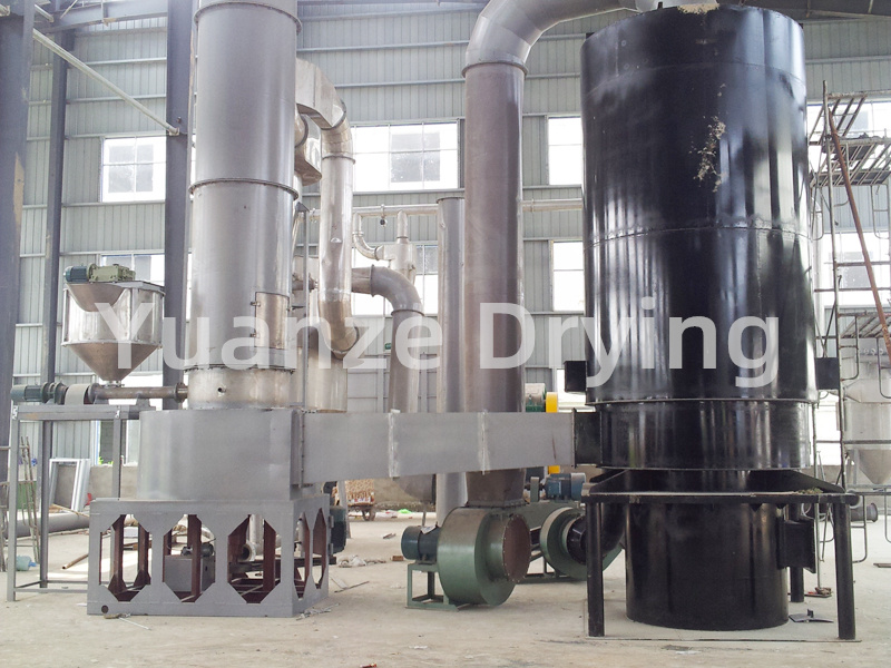 Special production line for magnesium fluorosilicate flash drying machine